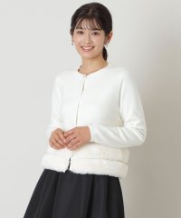 TO BE CHIC/フェイクファーコンビ ボレロ/507716606