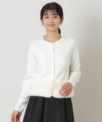 TO BE CHIC/【L】フェイクファーコンビ ボレロ/507716607