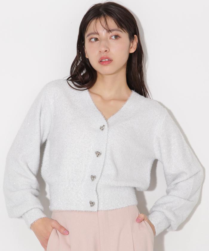 セール】ラメフェザーカーディガン(507736504) | ジル バイ ジル