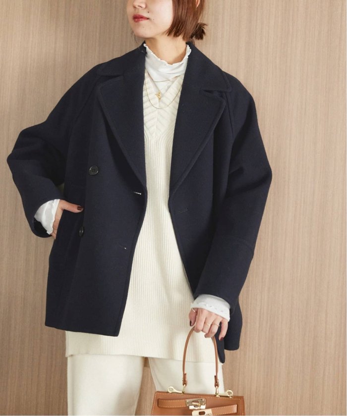 【まとめ売り可】ジャーナルスタンダード relume 高品質コート セール】HIGH LAND WOOL オーバーサイズバルマカーンコート