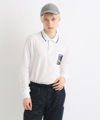 adabat/【吸湿発熱】鍵盤ロゴデザイン 長袖ポロシャツ/507738588