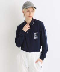 adabat/【吸湿発熱】鍵盤ロゴデザイン 長袖ポロシャツ/507738588