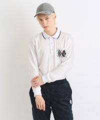 adabat/【吸湿発熱】ロゴデザイン 長袖ポロシャツ/507738589