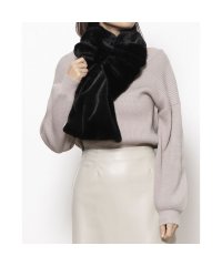 PAUL & JOE ACCESSORIES/ポールアンドジョー PAUL&JOE 【WEB限定】リボンマフラー フェイクファー 無地 /506865670