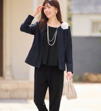 Alotta/【４点セット】入学式卒業式に！ママに嬉しい洗えるパンツスーツ＜７号～２３号＞/507159732