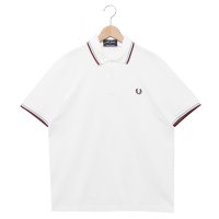 FRED PERRY/フレッドペリー FRED PERRY シャツ ブラウス ザ フレッドペリーシャツ ポロシャツ 鹿の子 ホワイト メンズ FRED PERRY M12 120/507526903