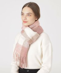 BLUE LABEL CRESTBRIDGE/クレストブリッジチェックビッグスケールマフラー/507628559