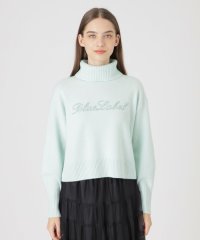BLUE LABEL CRESTBRIDGE/スーパーファインラムズウールロゴ刺しゅうニットプルオーバー/507628565