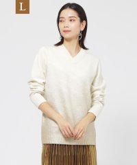 エヴェックス バイ クリツィア　Lサイズ/【L】【コートインでも映える】メタリックプリントゼブラプルオーバーニット/507723402