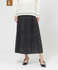 エヴェックス バイ クリツィア　Lサイズ/【L】【ウォッシャブル】ゼブラプリントアコーディオンプリーツスカート/507723406