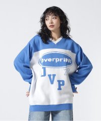 LHP/overprint/オーバープリント/OVAL V NECK COTTON KNIT/507740667