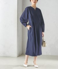 SHIPS WOMEN/〈手洗い可能〉起毛 レース Iライン ワンピース/507740762