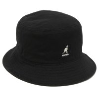 KANGOL/カンゴール KANGOL 帽子 ウォッシュドバケット バケットハット ブラック メンズ レディース ユニセックス KANGOL WASHED BUCKET K4/507740962