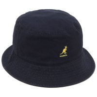 KANGOL/カンゴール KANGOL 帽子 ウォッシュドバケット バケットハット ネイビー メンズ レディース ユニセックス KANGOL WASHED BUCKET K4/507740964