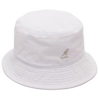 KANGOL/カンゴール KANGOL 帽子 ウォッシュドバケット バケットハット ホワイト メンズ レディース ユニセックス KANGOL WASHED BUCKET K4/507740966