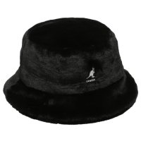 KANGOL/カンゴール KANGOL 帽子 フラックス ファー バケット バケットハット ブラック メンズ レディース KANGOL FAUX FUR BUCKET K43/507740967