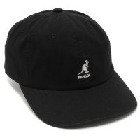 KANGOL/カンゴール KANGOL 帽子 ウォッシュドベースボール ローキャップ ブラック メンズ レディース ユニセックス KANGOL WASHED BASEBALL/507740968