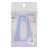 cinemacollection/シネマコレクション cinemacollection 身だしなみセット ミラー＆Wコーム KIRAYURA CLOUDY カミオジャパン 折りたたみブラシ 櫛 /507741210