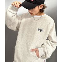 Classical Elf/クラシカルエルフ Classical Elf 《Javaジャバコラボ》洗練されたカジュアルスタイルに。裏起毛ワンポイント胸元刺繍ラグランスウェット/507741386