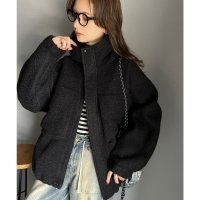 Classical Elf/クラシカルエルフ Classical Elf 《JaVa ジャバコラボ》大人の高見えカジュアル。テディシャギービッグフードブルゾン/507741391