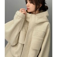 Classical Elf/クラシカルエルフ Classical Elf 《JaVa ジャバコラボ》大人の高見えカジュアル。テディシャギービッグフードブルゾン/507741391