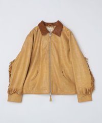 SHIPS MEN/WYTHE NEW YORK: Mustang Fringe Leather Jacket/507741412