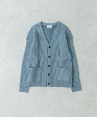 URBAN RESEARCH/new basic COTTON CASHMERE WIDE RIB CARDIGAN/507742004