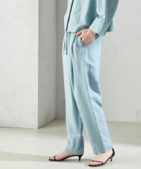 SHIPS WOMEN/SHIPS Primary Navy Label:麻 レーヨン イージー パンツ/506105216