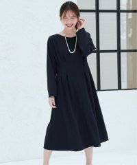 IKKA LOUNGE/カットジョーゼットタックワンピース/506745948