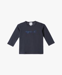 agnes b. BABY/S137 L TS ベビー ロゴTシャツ/507592406