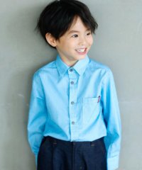 WASK/カラー織ネームストライプシャツ(110~160cm)/507712056