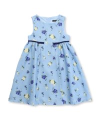 BeBe/フラワープリントギャザーワンピース(110~130cm)/507724871