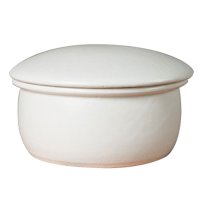 TAISEIGAMA/タイセイガマ たいせい窯 たいせい窯 おひつ お櫃 陶器 電子レンジ対応 中 ブラック ホワイト 黒 白 O00003 O00004【返品不可商品】/507742318