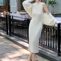 Forcement/フォースメント Forcement ロング丈ボレロ&ニットワンピース/507742373