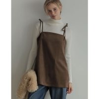 Re:EDIT/リエディ Re:EDIT [2024－25 WINTER COLLECTION]微起毛ツイルバックシャンキャミソールチュニック/507742546