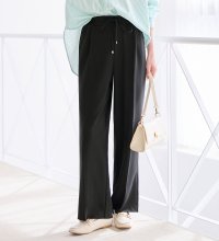 Viola e Viola/ヴィオラ エ ヴィオラ Viola e Viola らくキレイストレッチワイドパンツ/507742652