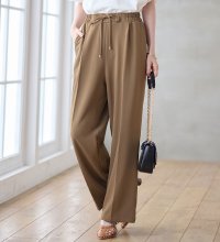Viola e Viola/ヴィオラ エ ヴィオラ Viola e Viola らくキレイストレッチワイドパンツ/507742652