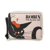 perche/ペルケ perche 黒ねこ意匠 ROBIN コラボ / ジャバラカードウォレット/507742691