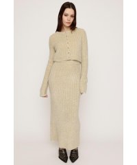 SLY/GLITTER KNIT ロングスカート/507743077