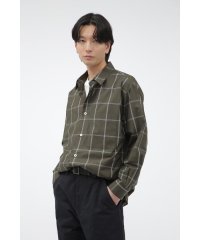 MARGARET HOWELL/LARGE CHECK COTTON POPLIN/507743135