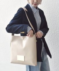 SHIPS WOMEN/【WEB限定】2WAY プレート トート バッグ/507743527