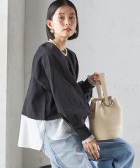 SHIPS WOMEN/〈手洗い可能〉シアー コンビ タック プルオーバー/507743531