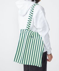 SHIPS MEN/【WEB限定】SHIPS: パイル ストライプ SHIPSロゴ エンブロイダリー トート バッグ/507743796