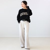 Aletta vita/アレッタ ヴィータ Aletta vita ダブルクロスセンターシームワイドパンツ/507743886