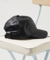 1111clothing/ワンフォークロージング 1111clothing ブラックタグ フェイクレザー LOW CAP/507743914