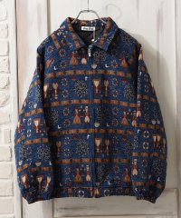 1111clothing/ワンフォークロージング 1111clothing ゴブラン織り ZIP ジャケット/507744014