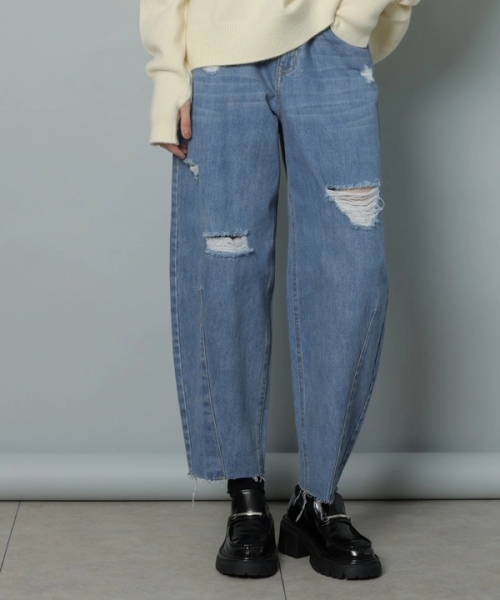 p-p@【新品】CADUNE今期カーヴィクラッシュデニム 新品】CADUNE今期カーヴィクラッシュデニム - メルカリ