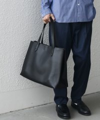 SHIPS any MEN/SHIPS any: スプリット レザー トートバッグ (クラッチバッグ付き) 25SS◇/507744064
