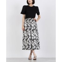 Desigual/デシグアル Desigual 花柄 コンビネーション ミディワンピース/505805627