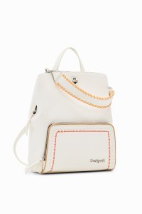 Desigual/デシグアル Desigual 刺繍 マルチポジション ミドルバックパック/505806022
